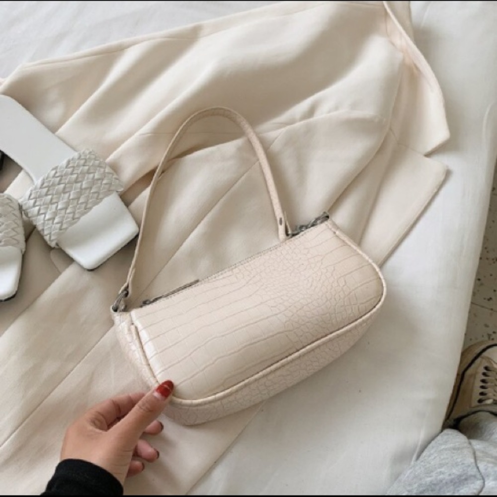 Crocodile Shoulder purse - Picture 1 of 4